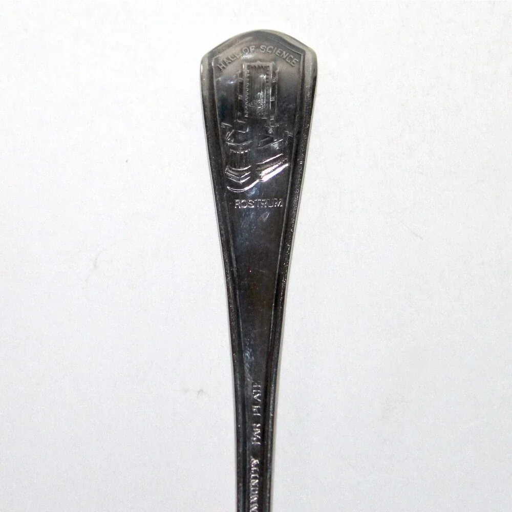 Chicago World’s Fair 1933 1934 Spoon Oneida Silver Plated Hall of Science
